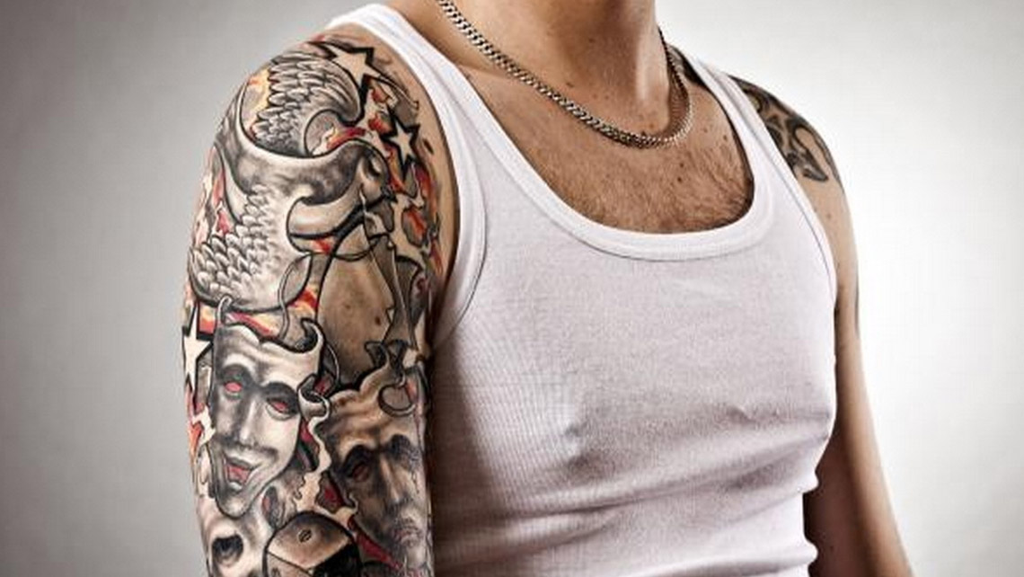 Татуировки на руках рукава